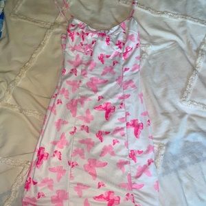 Princess Polly Pink Butterfly Dress